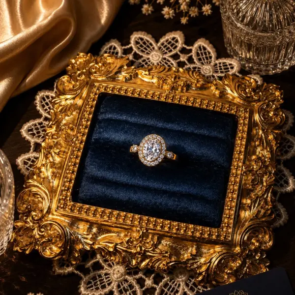EVARA OVALIA LUMIÈRE RING