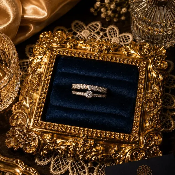 EVARA DUAL ÉCLAT RING SET