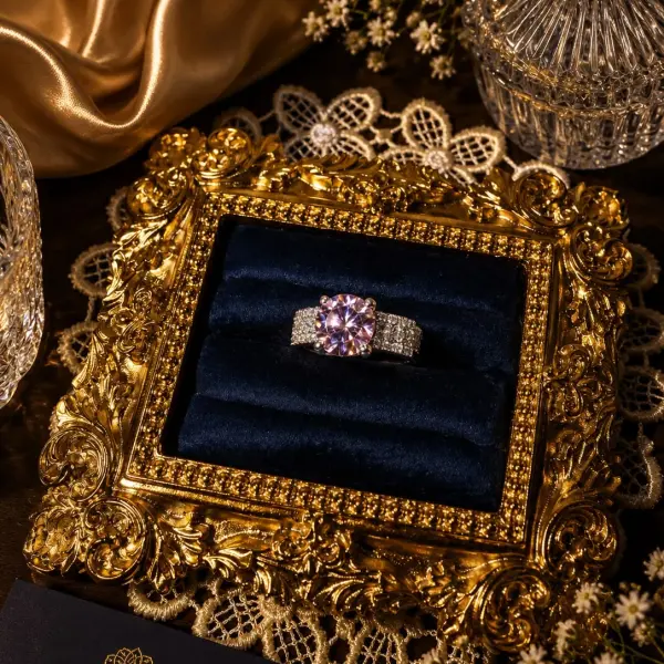 EVARA ROSÉ LUMINA RING